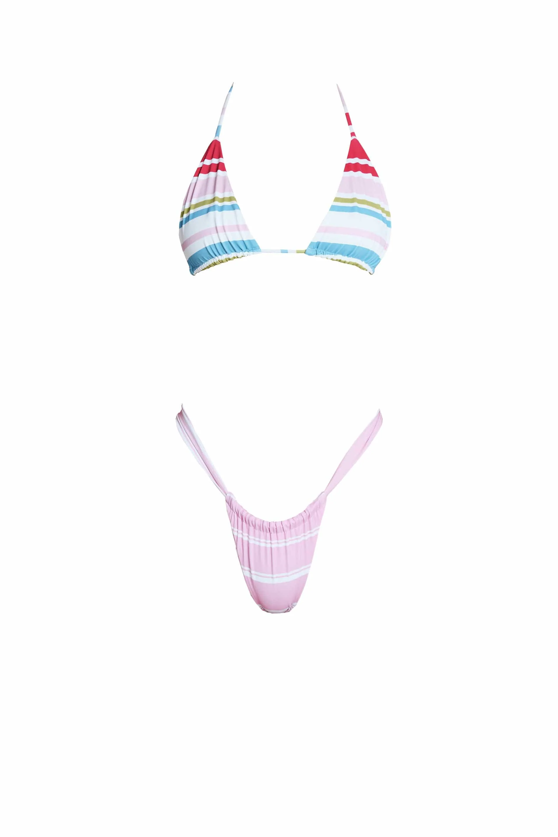 MALIBU top- candy stripe - Image 7