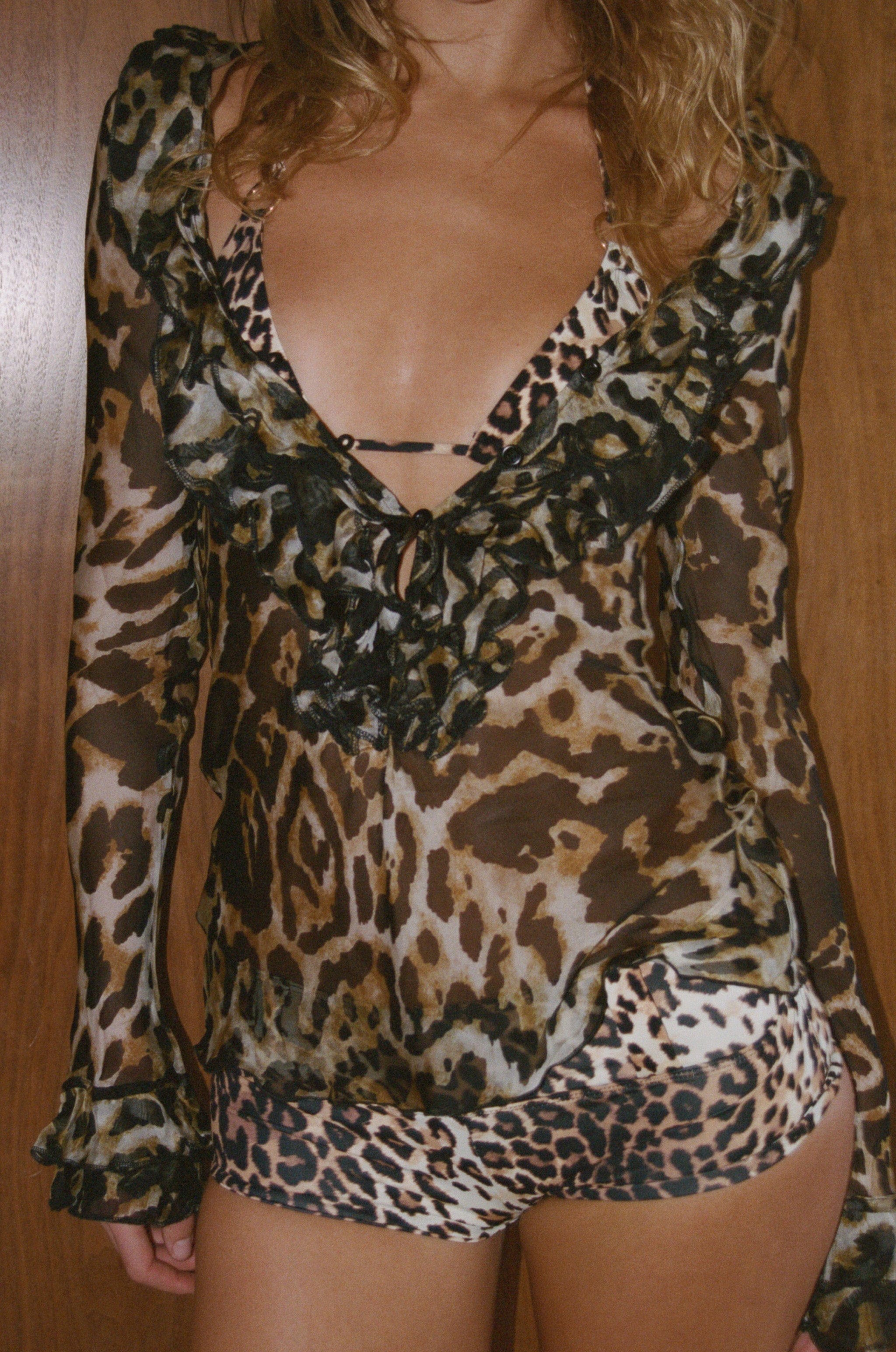 NIRVANA top- leopard - Image 8